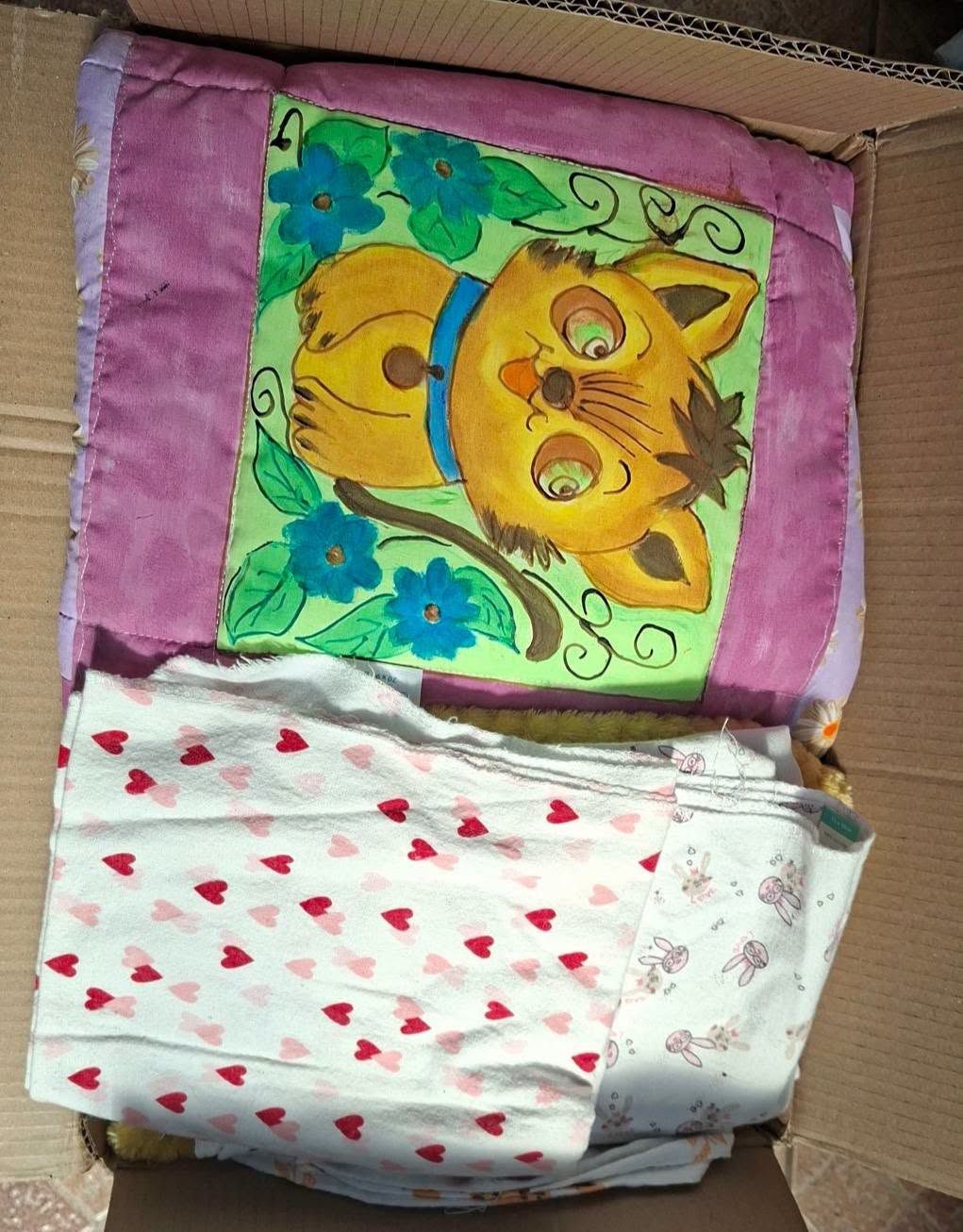 Blankets and bedding donations