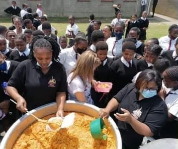 Serving hot meals to learners